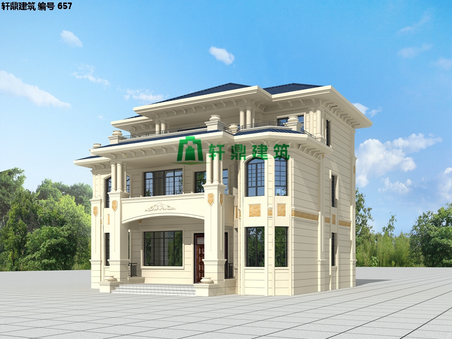精品歐式三層自建別墅設計施工全套圖紙01.jpg 精品歐式三層自建別墅設計施工全套圖紙01.jpg