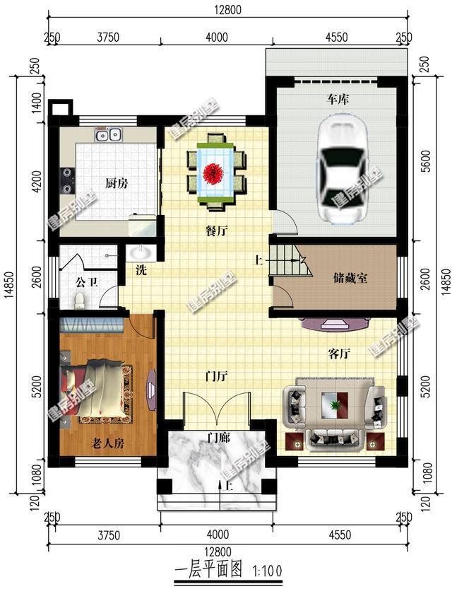 農村的兩層別墅風格設計 農村的兩層別墅風格設計