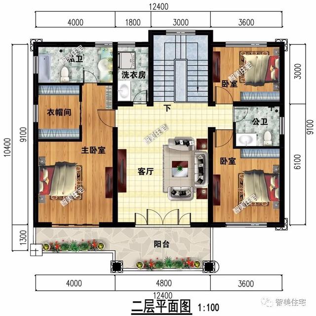 鄉村兩層的別墅設計 鄉村兩層的別墅設計