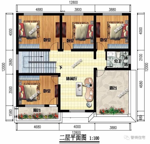 鄉村兩層的別墅設計 鄉村兩層的別墅設計