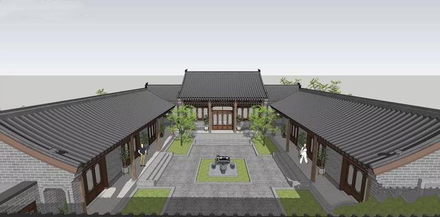 中式四合院設計 中式四合院設計