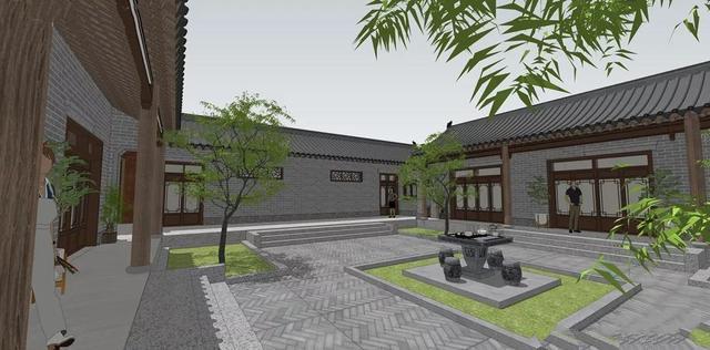 中式四合院設計 中式四合院設計