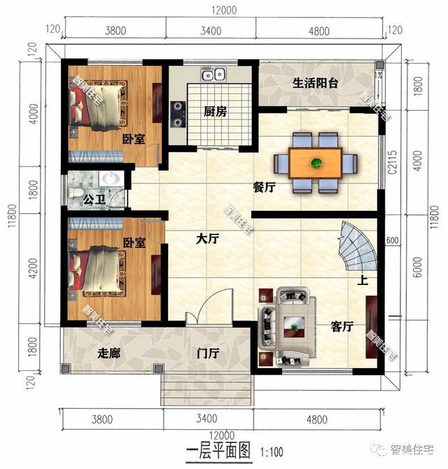 漂亮實用的兩層農村別墅 漂亮實用的兩層農村別墅