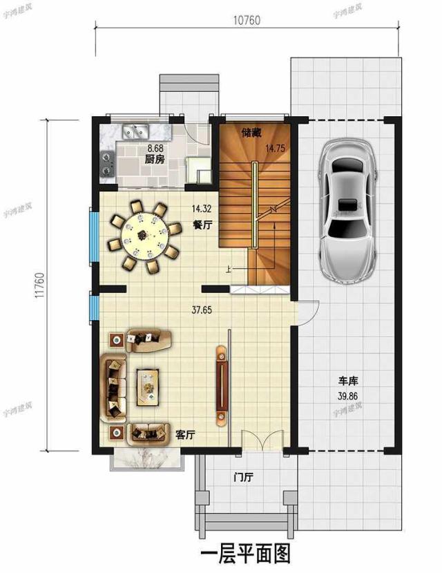 3層豪華的自建別墅設計圖 3層豪華的自建別墅設計圖