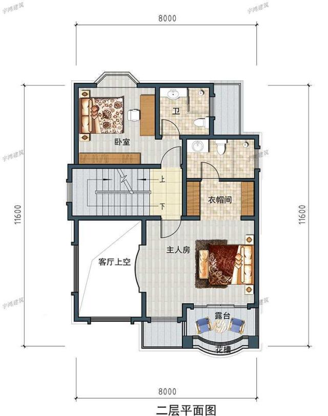 3層豪華的自建別墅設計圖 3層豪華的自建別墅設計圖