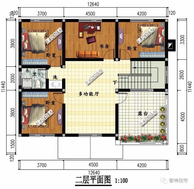 2層別墅設計 2層別墅設計