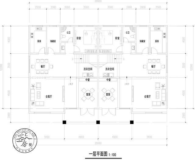 雙拼別墅設(shè)計 雙拼別墅設(shè)計