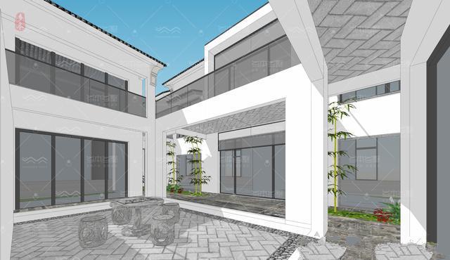 農村四合院豪華別墅 農村四合院豪華別墅