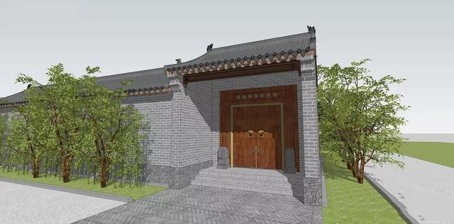 中式四合院 中式四合院