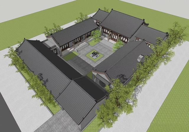 中式四合院 中式四合院