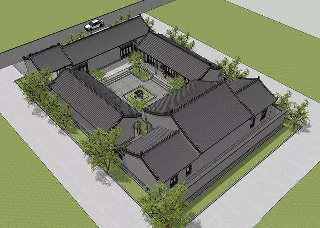 中式四合院 中式四合院