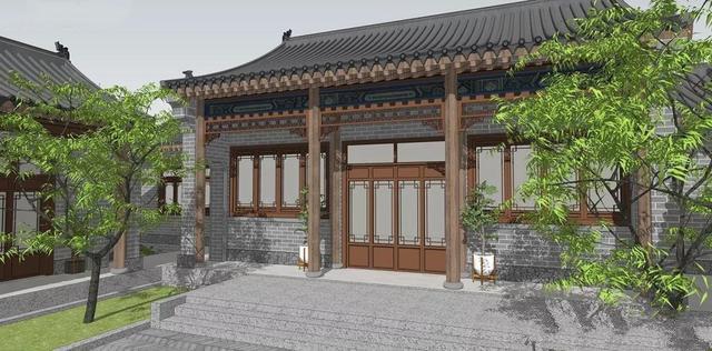 中式四合院 中式四合院