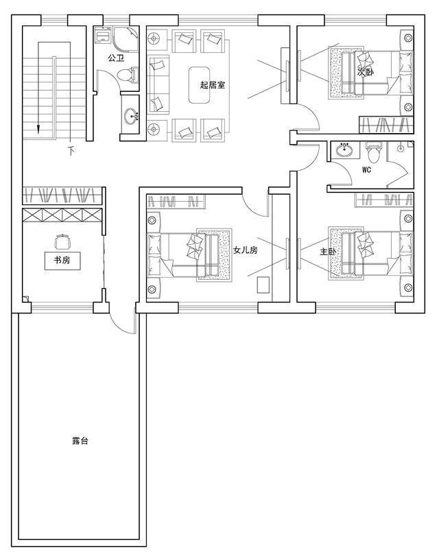 農村雙層別墅設計 農村雙層別墅設計