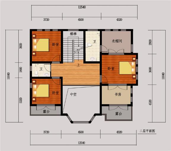 農村二層別墅案例 農村二層別墅案例