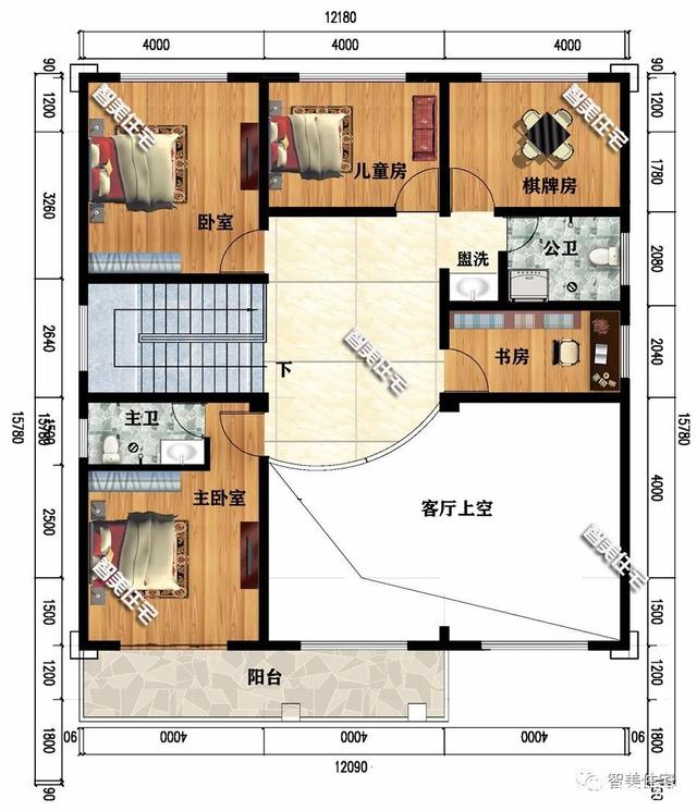 農村三層別墅設計圖 農村三層別墅設計圖