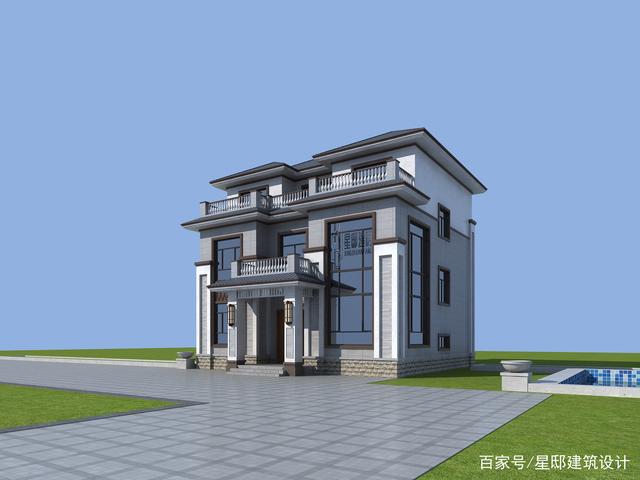 三層新中式別墅設計 三層新中式別墅設計