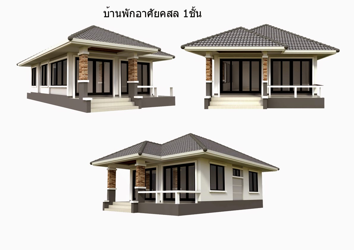 現(xiàn)代農村一層帶兩間臥室設計的自建房屋 現(xiàn)代農村一層帶兩間臥室設計的自建房屋