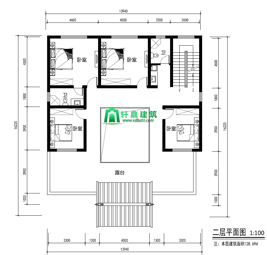 兩層自建房設計圖 兩層自建房設計圖