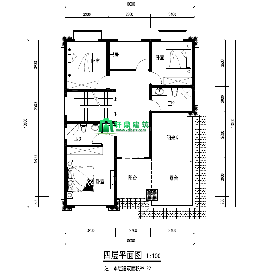 四層平面圖 四層平面圖