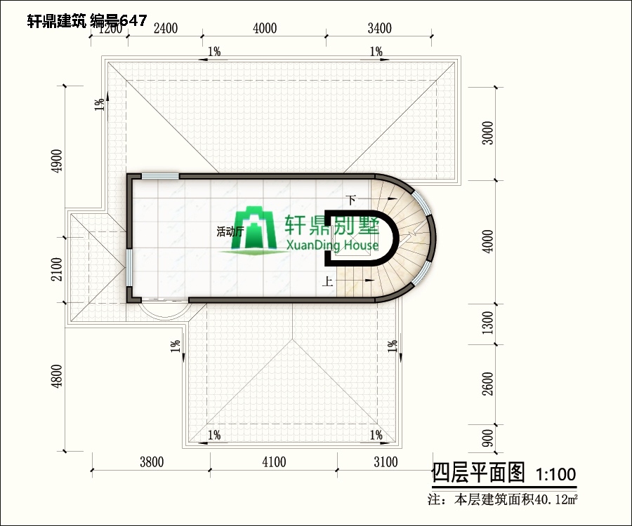歐式三層半自建別墅設計圖8.jpg 歐式三層半自建別墅設計圖8.jpg