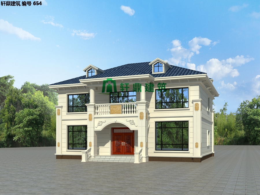 經(jīng)典小二層歐式自建別墅施工圖02.jpg 經(jīng)典小二層歐式自建別墅施工圖02.jpg