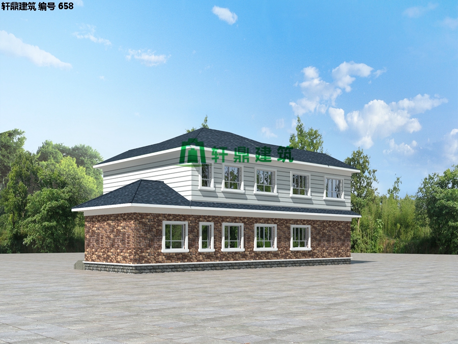 自建田園二層小別墅設計施工圖02.jpg 自建田園二層小別墅設計施工圖02.jpg