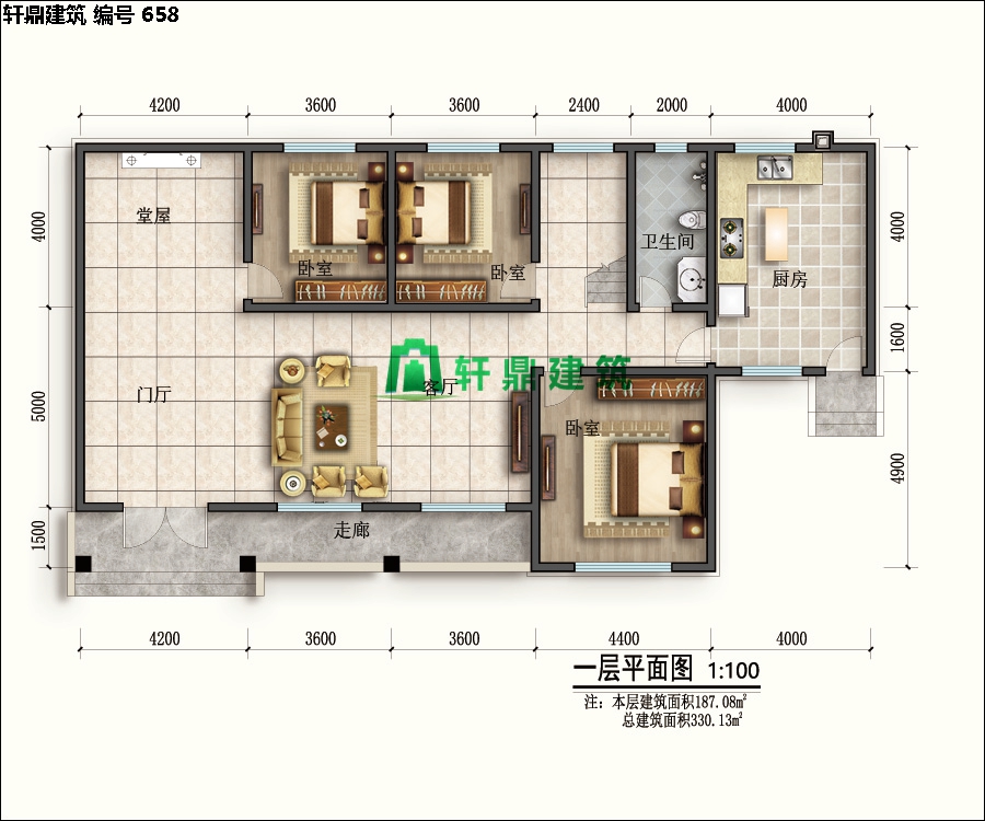 自建田園二層小別墅設計施工圖09.jpg 自建田園二層小別墅設計施工圖09.jpg