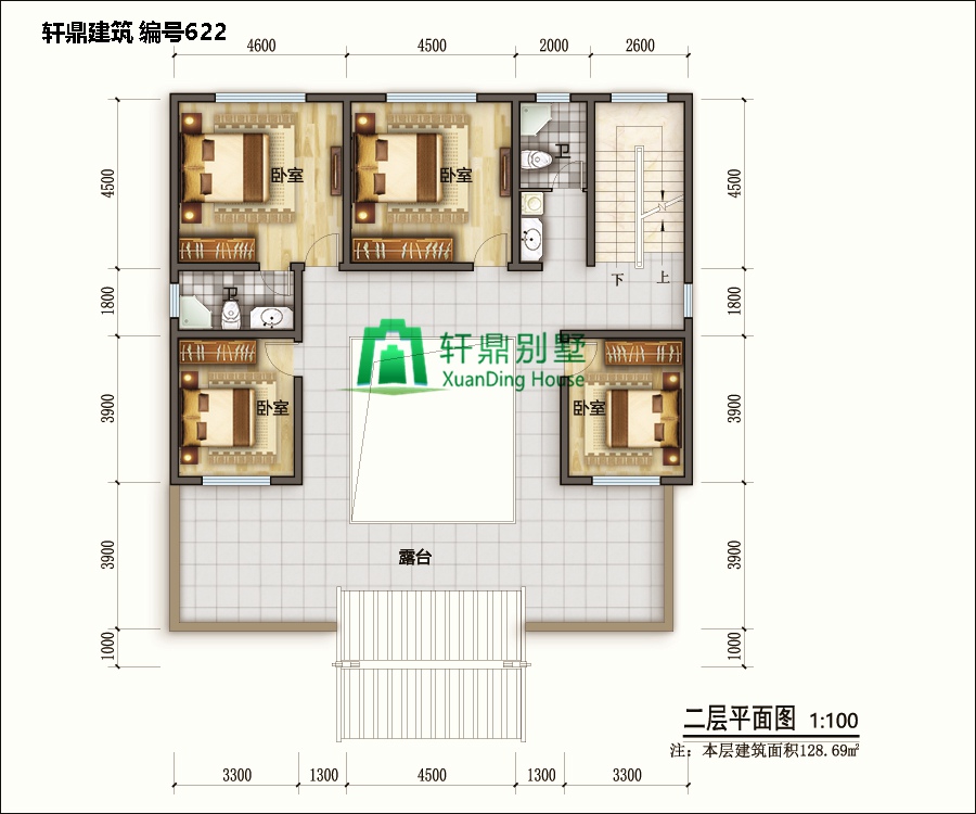 高端帶院中式自建別墅設(shè)計(jì)圖2.jpg 高端帶院中式自建別墅設(shè)計(jì)圖2.jpg