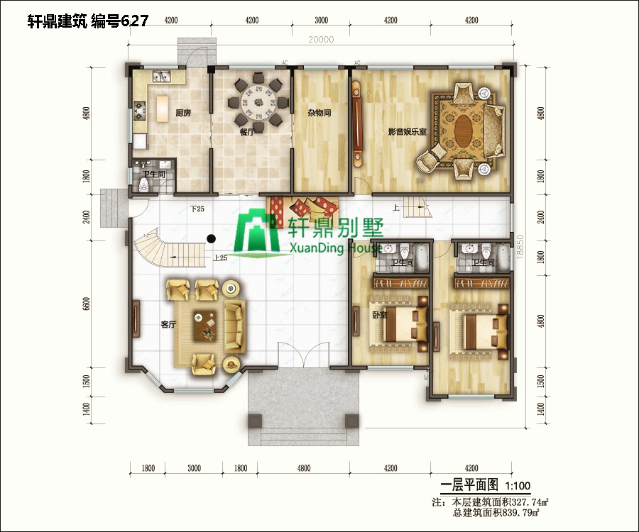 大氣歐式自建別墅設計圖5.jpg 大氣歐式自建別墅設計圖5.jpg