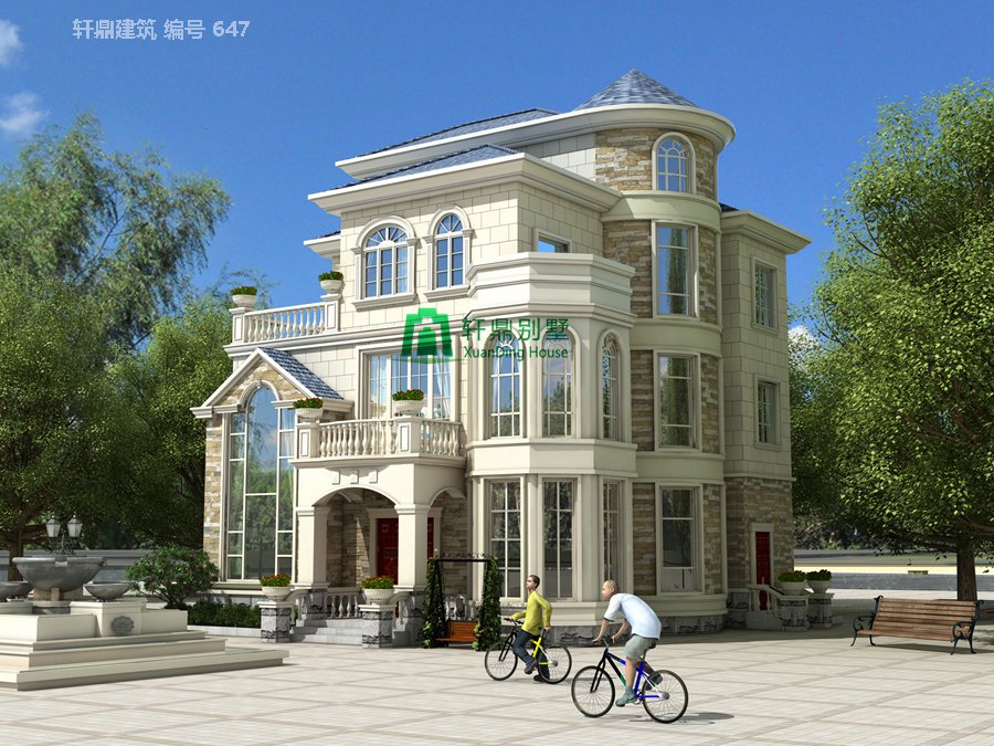 歐式三層半自建別墅設(shè)計圖11.jpg 歐式三層半自建別墅設(shè)計圖11.jpg