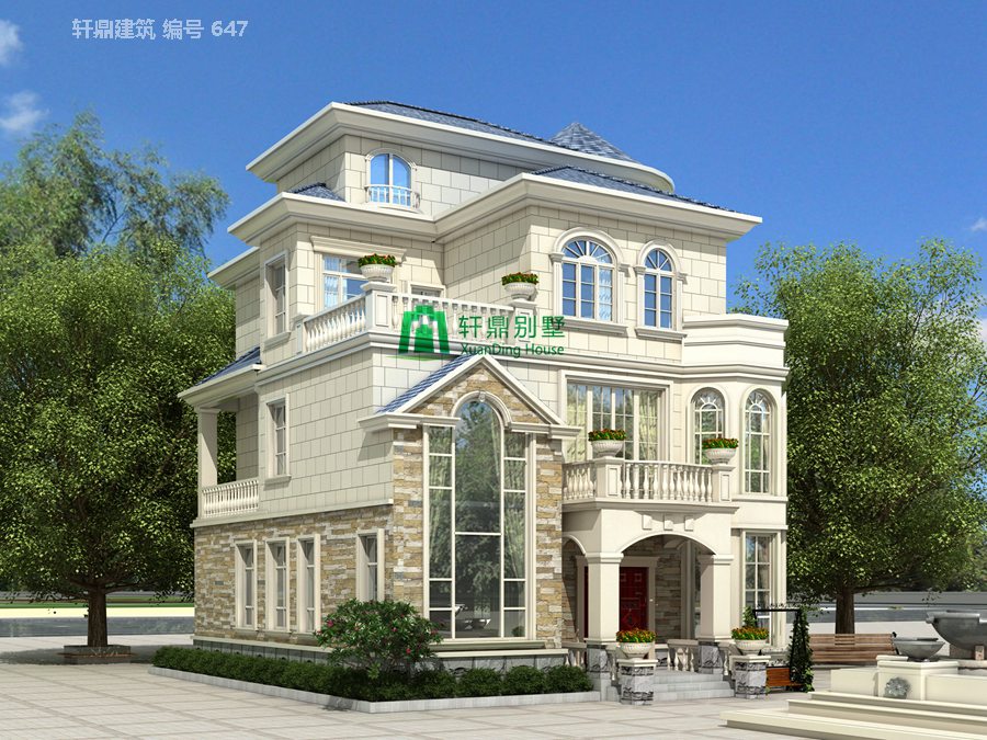 歐式三層半自建別墅設(shè)計圖12.jpg 歐式三層半自建別墅設(shè)計圖12.jpg