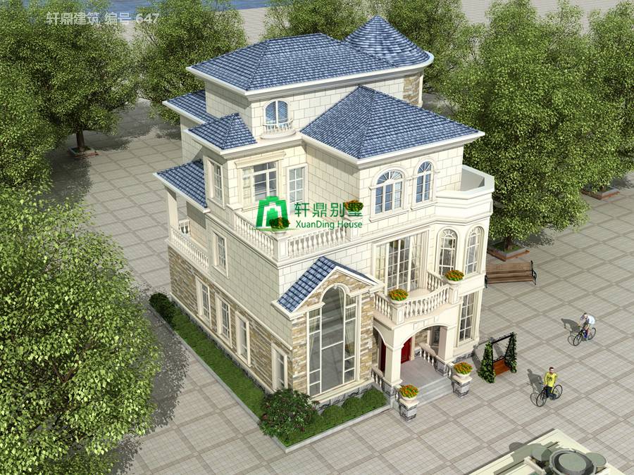 歐式三層半自建別墅設(shè)計圖13.jpg 歐式三層半自建別墅設(shè)計圖13.jpg