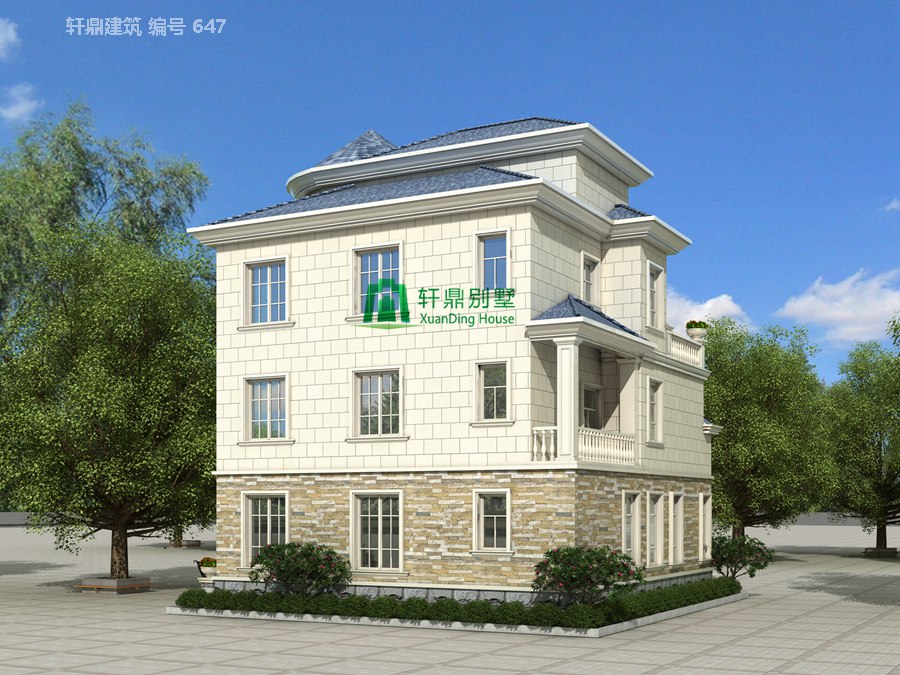 歐式三層半自建別墅設(shè)計圖14.jpg 歐式三層半自建別墅設(shè)計圖14.jpg