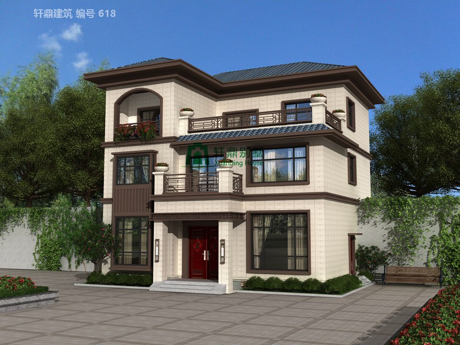 新中式三層自建別墅設計圖z1.jpg 新中式三層自建別墅設計圖z1.jpg
