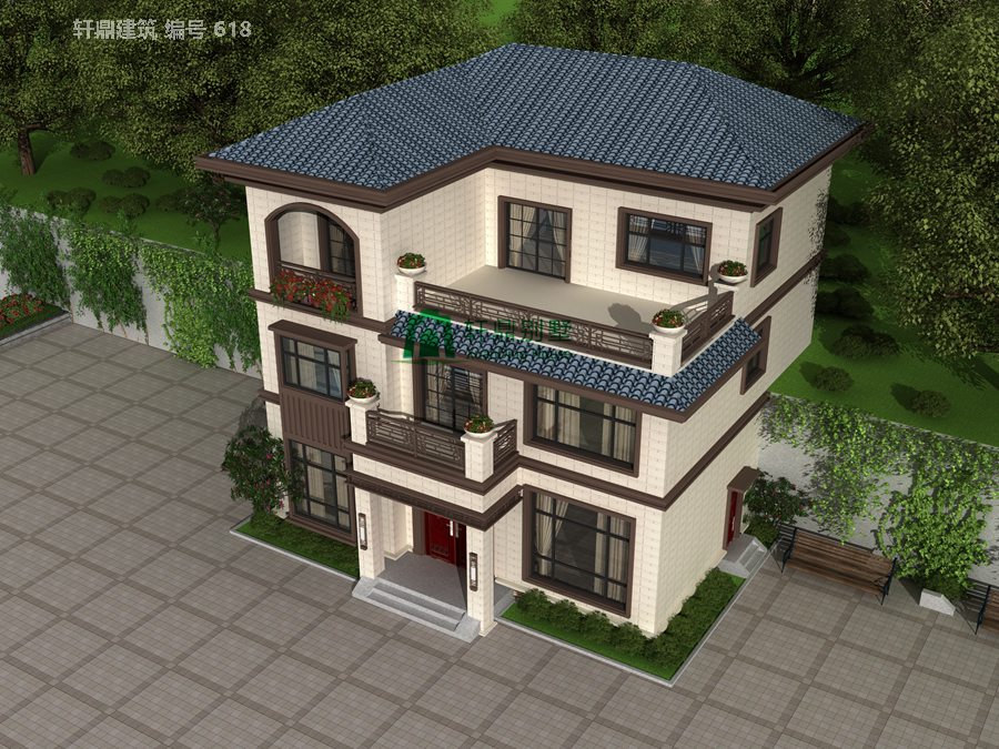 新中式三層自建別墅設計圖z3.jpg 新中式三層自建別墅設計圖z3.jpg