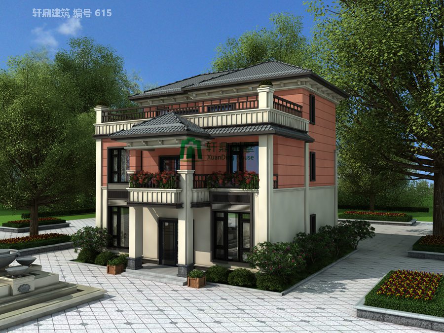 新中式三層自建別墅設計施工圖05.jpg 新中式三層自建別墅設計施工圖05.jpg