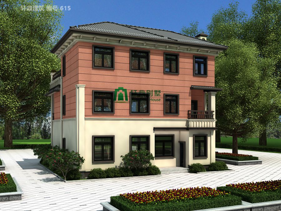 新中式三層自建別墅設計施工圖03.jpg 新中式三層自建別墅設計施工圖03.jpg
