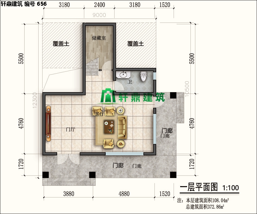 經(jīng)典四層紅磚別墅設(shè)計施工全套圖紙01.jpg 經(jīng)典四層紅磚別墅設(shè)計施工全套圖紙01.jpg