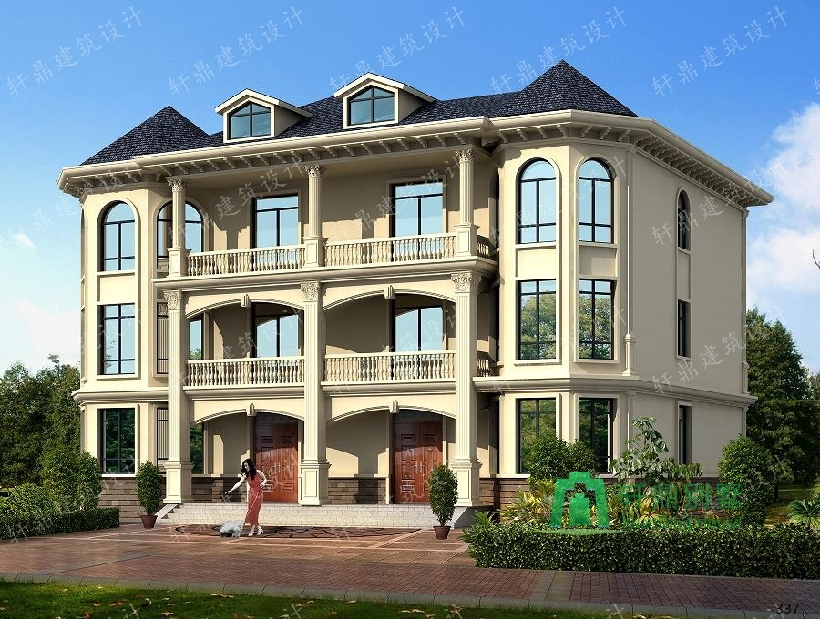 自建房設計圖_三層別墅設計圖.jpg 自建房設計圖_三層別墅設計圖.jpg