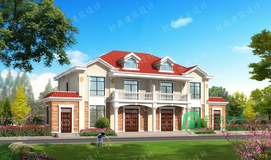 經典二層雙拼自建別墅設計圖.jpg 經典二層雙拼自建別墅設計圖.jpg