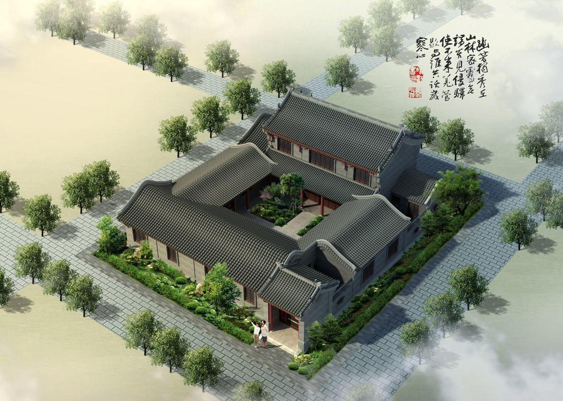 新中式四合院別墅如何設計?.jpeg 新中式四合院別墅如何設計?.jpeg